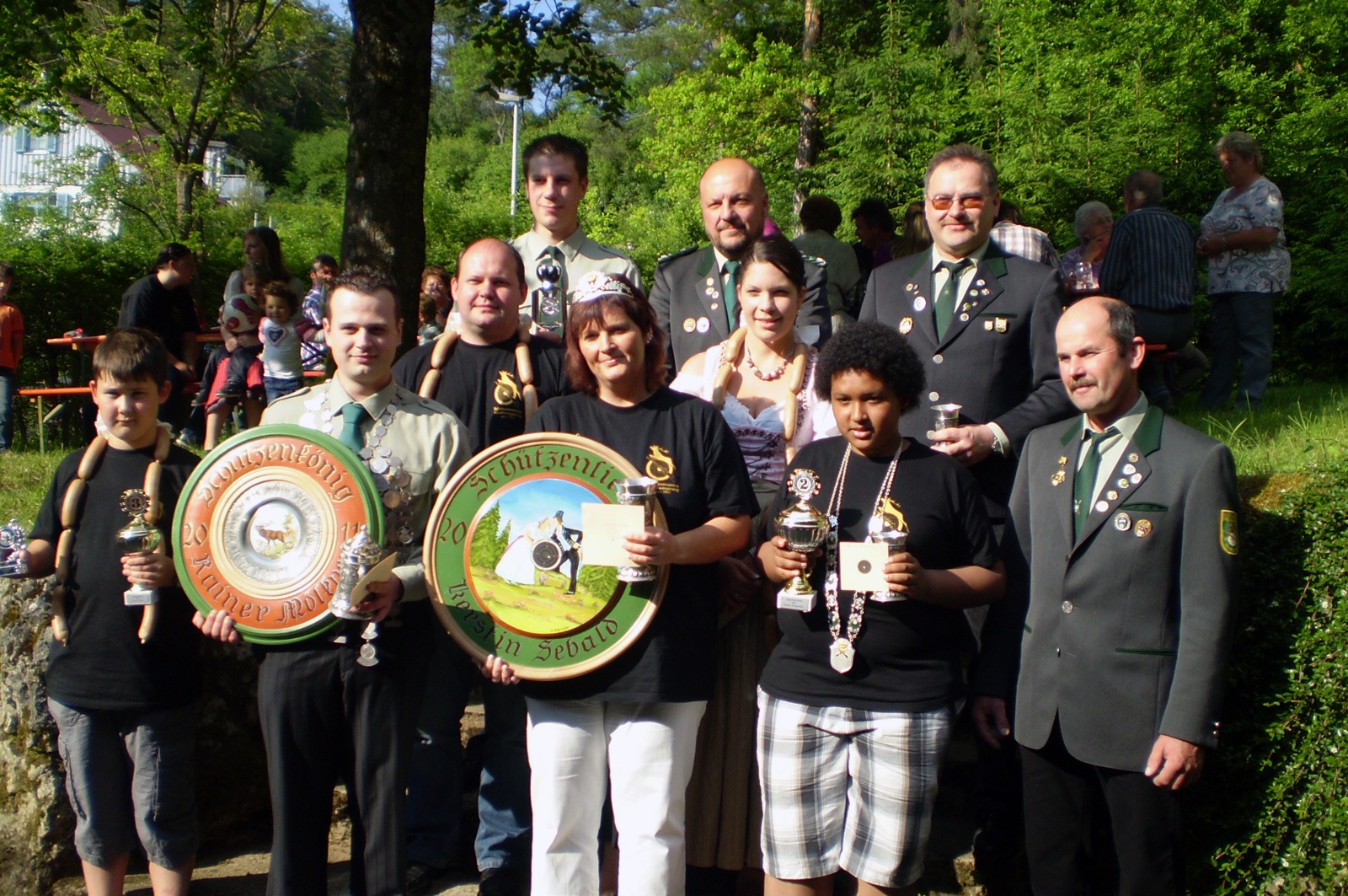 Schützenkönigsproklamation 2011