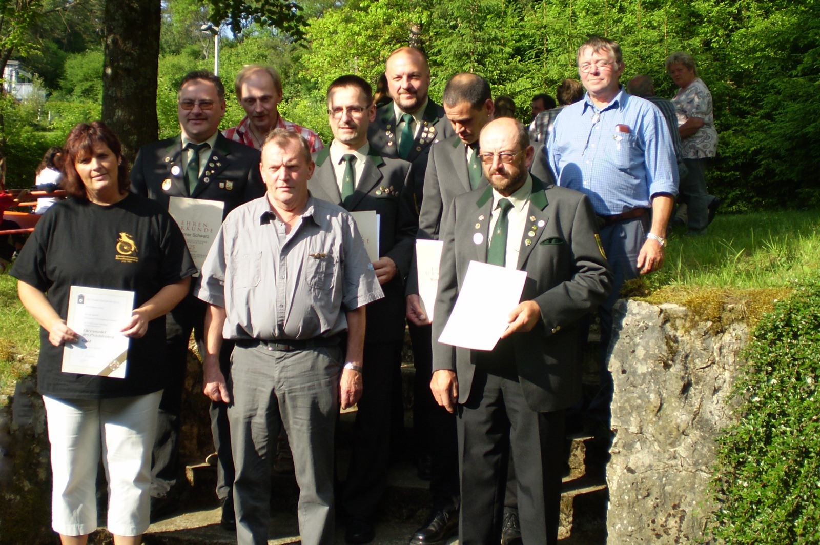 Schützenkönigsproklamation 2011