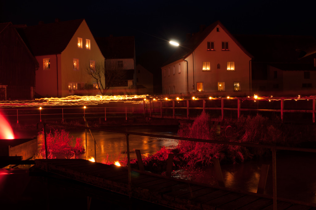 Lichterprozession und Jahresabschluss 2013