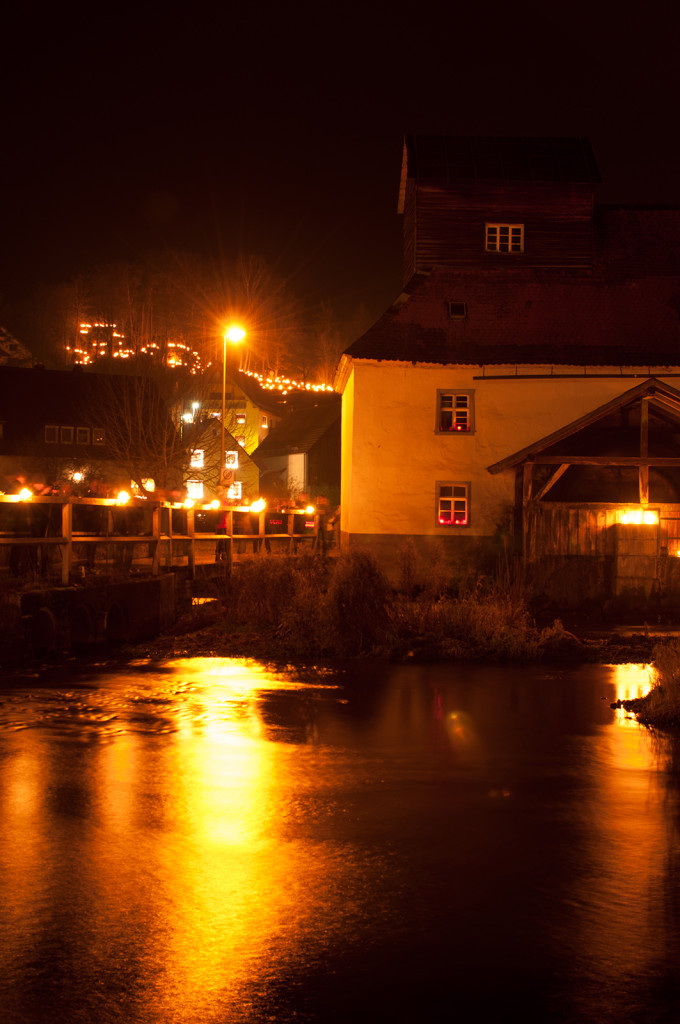 Lichterprozession und Jahresabschluss 2013