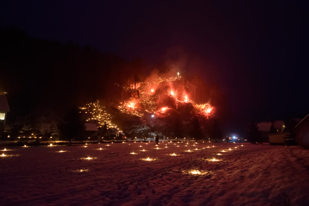 Lichterprozession und Jahresabschluss 2014