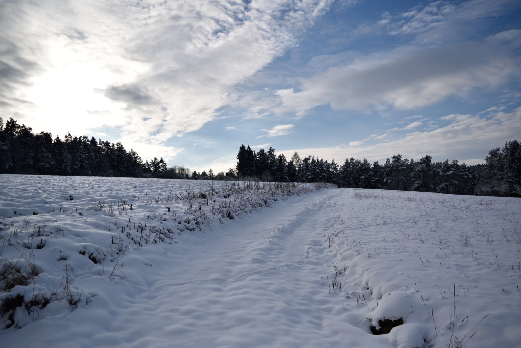 Impressionen Kalte weißblaue Jahreszeit