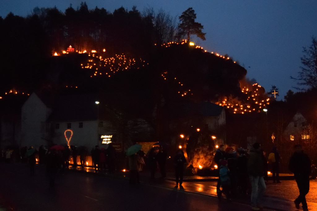 Lichterprozession und Jahresabschluss 2015