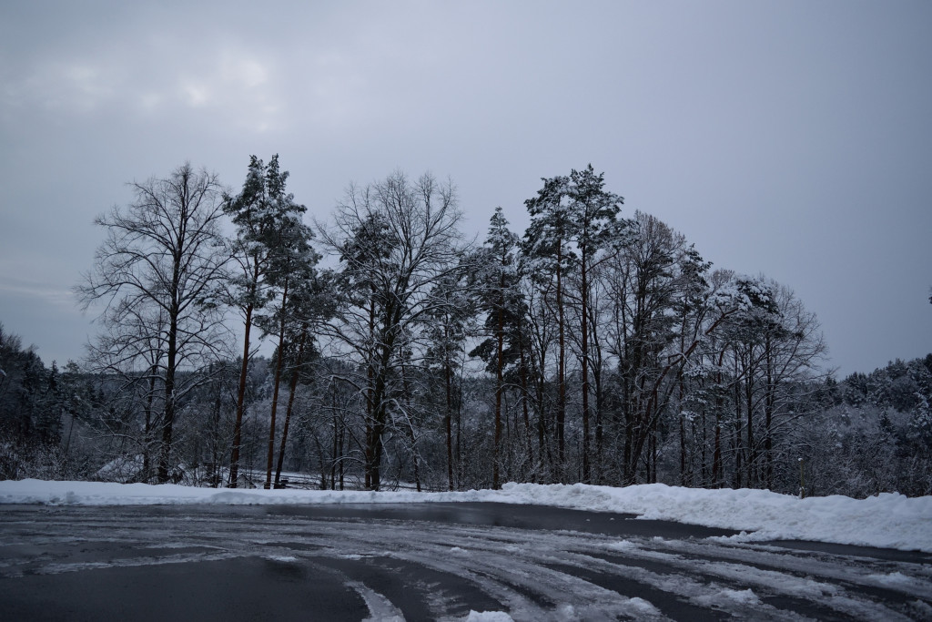 Impressionen Kalte weißblaue Jahreszeit