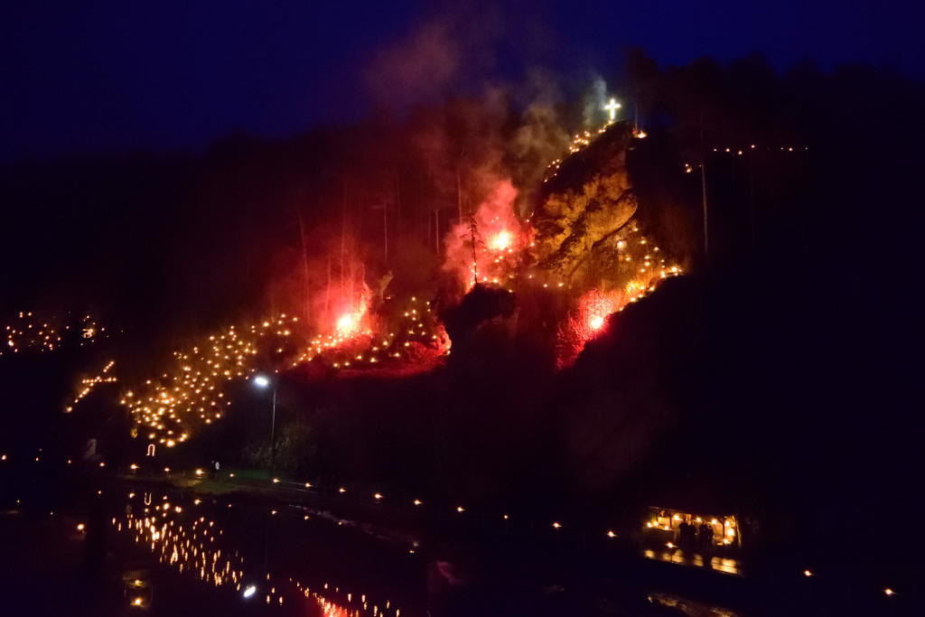 Lichterprozession und Jahresabschluss 2015