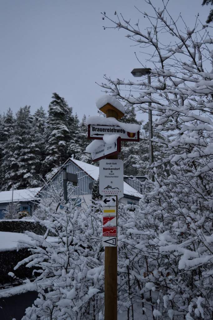 Impressionen Kalte weißblaue Jahreszeit