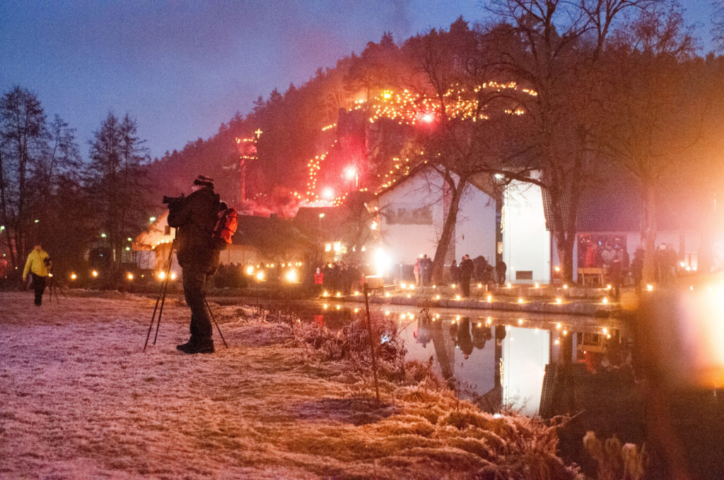 Lichterprozession und Jahresabschluss 2016