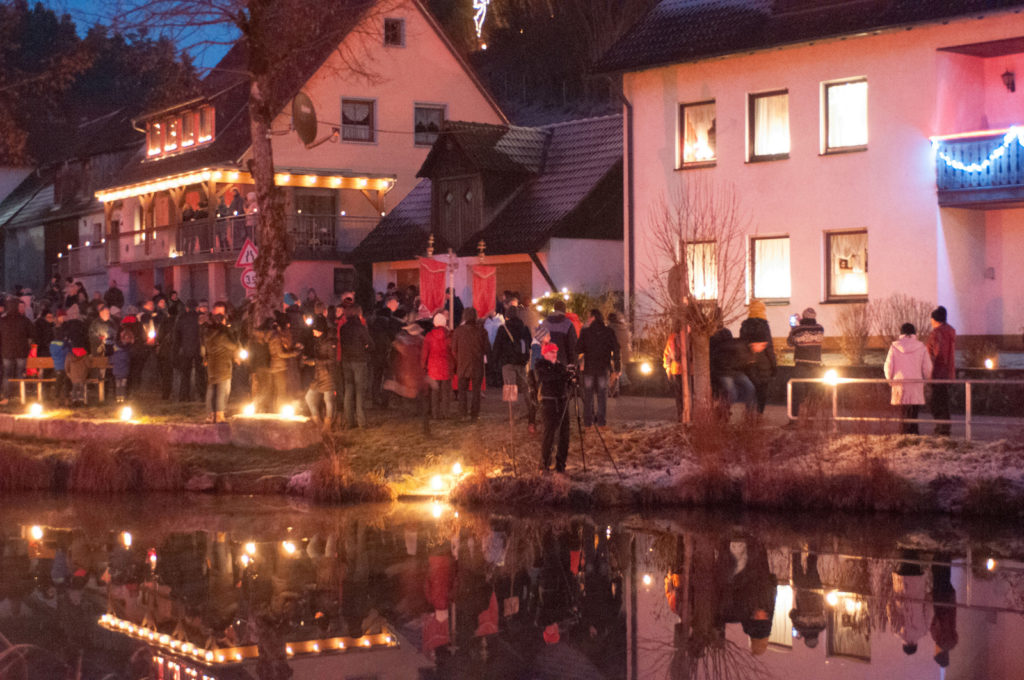 Lichterprozession und Jahresabschluss 2016